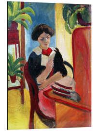 Magnettafel Elisabeth, lesend