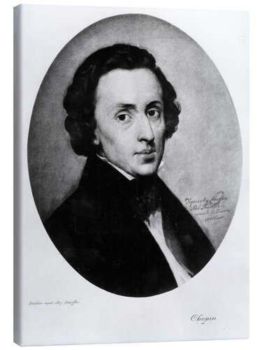 Canvas print Frédéric Chopin