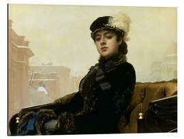 Magnettafel Porträt einer Unbekannten 