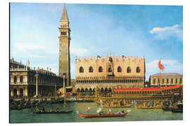 Magnettafel Der Bucintoro im Molo am Himmelfahrtstag