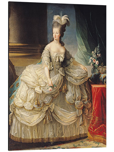 Alubild Marie Antoinette, Königin von Frankreich