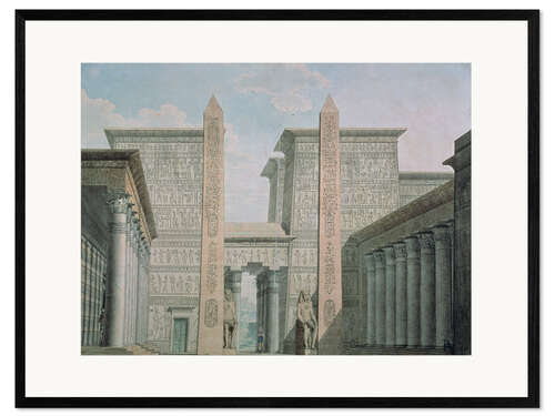 Kehystetty taidepainatus The Entrance to the Temple
