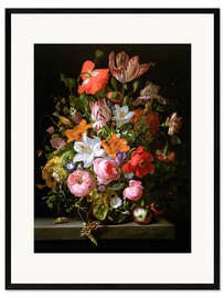 Framed art print Still life of roses