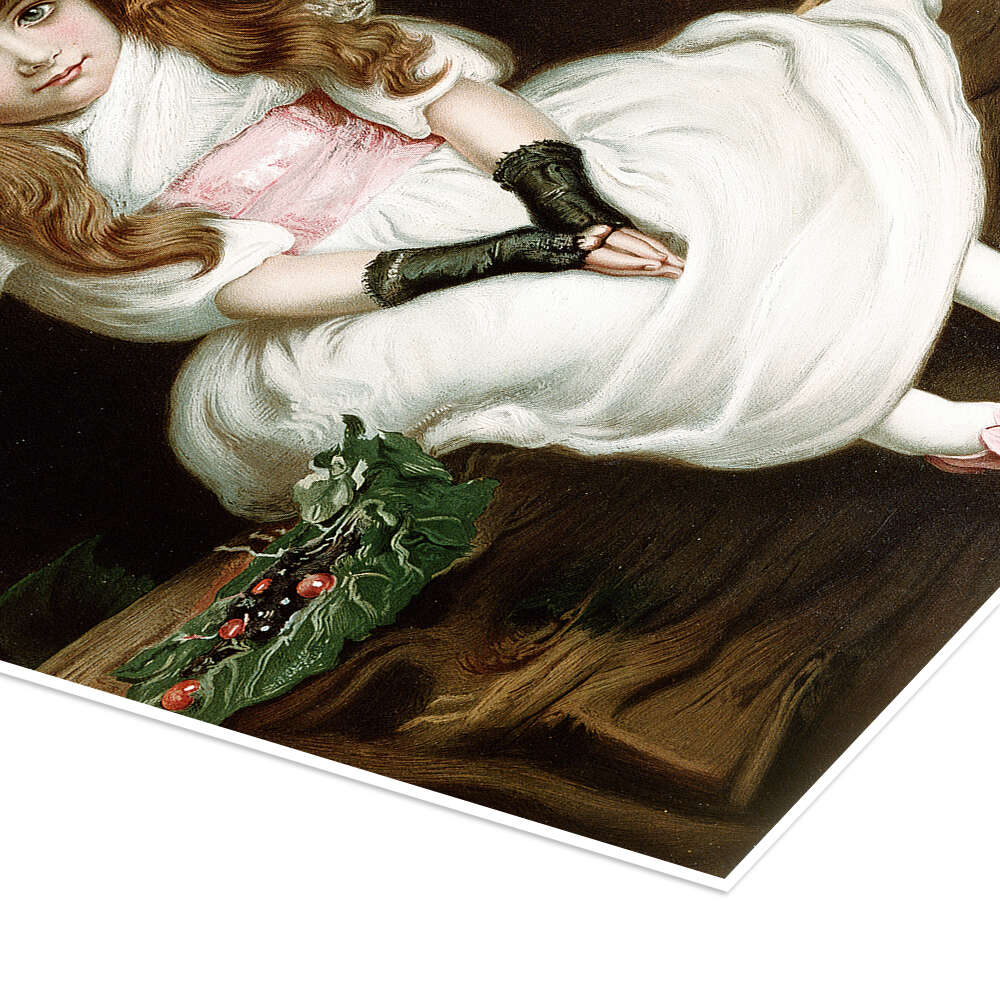 Cherry Ripe print by Sir John Everett Millais | Posterlounge