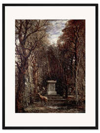 Gerahmter Kunstdruck Kenotaph zum Gedenken an Sir Joshua Reynolds