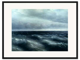 Gerahmter Kunstdruck Das Schwarze Meer