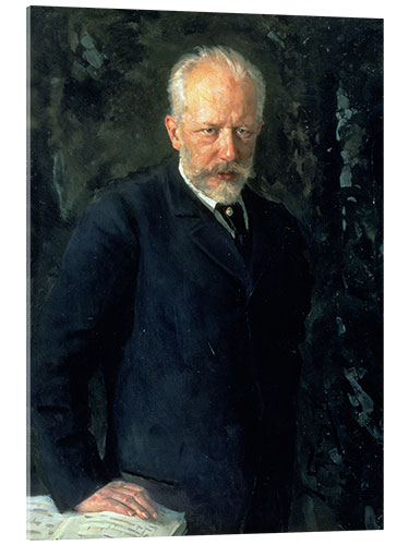 Quadro em acrílico Piotr Ilyich Tchaikovsky