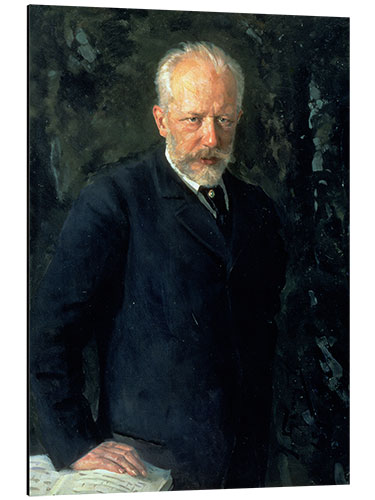 Aluminium print Piotr Ilyich Tchaikovsky