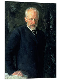 Foam board print Piotr Ilyich Tchaikovsky