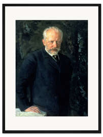 Gerahmter Kunstdruck Piotr Iljitsch Tschaikowsky