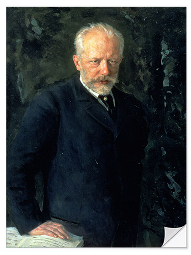 Naklejka na ścianę Piotr Ilyich Tchaikovsky