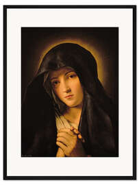 Gerahmter Kunstdruck Madonna