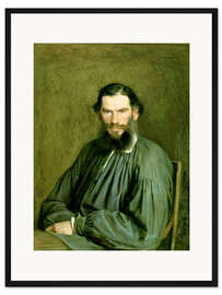 Gerahmter Kunstdruck Leo Tolstoi 