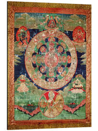 Magnettafel Ein Bardo Mandala 