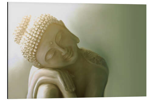 Aluminium print Buddha I