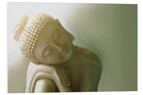 Tableau en PVC Bouddha en paix