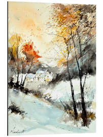 Magnettafel Winterlandschaft