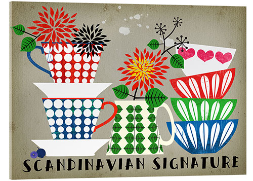 Stampa su vetro acrilico Scandinavian Signature