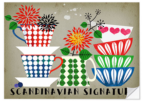 Sticker mural Signature scandinave (anglais)