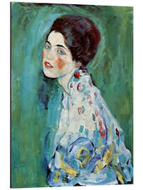 Magnettafel Porträt einer Dame