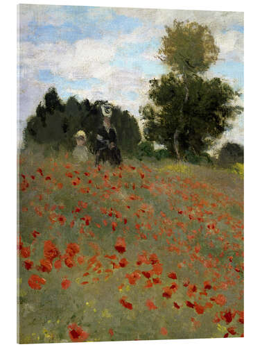 Acrylic print Poppies (detail)