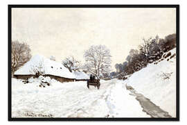 Gerahmter Kunstdruck Der Karren, Honfleur