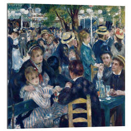 Gallery print Bal w Moulin de la Galette (detal)