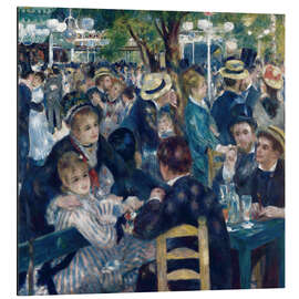 Magnettafel Tanz im Moulin de la Galette (Detail)