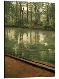 Magnettafel Die Yerres bei Regen