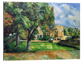 Magnettafel Kastanienbäume und Bauernhof...