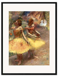 Framed art print Two dancers