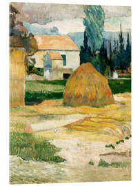 Acrylic print Farm House in Arles