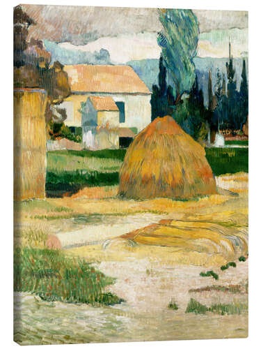 Canvas print Farm House in Arles