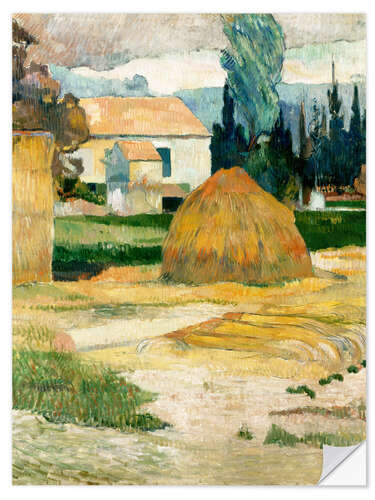 Naklejka na ścianę Farm House in Arles