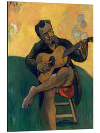 Magnettafel Der Gitarrenspieler