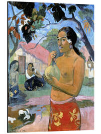 Magnettafel Tahitianische Frau