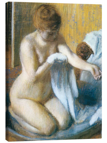 Canvas print Woman in a Tub