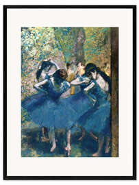 Framed art print The Blue Dancers