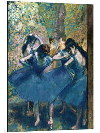 Magnettafel Die blauen Tänzerinnen