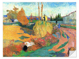 Muursticker Landscape near Arles