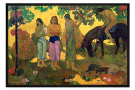 Gerahmter Kunstdruck Wunderbares Land