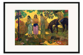 Gerahmter Kunstdruck Wunderbares Land