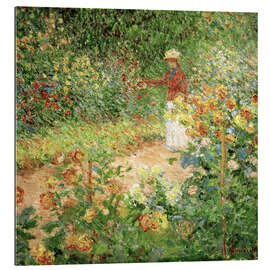 Quadro em plexi-alumínio Monet&#039;s Garden at Giverny