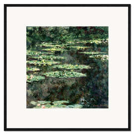 Framed art print Lily Pond, 1904