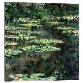 Quadro em plexi-alumínio Lily Pond, 1904