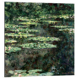 Magnettafel Seerosenteich, 1904