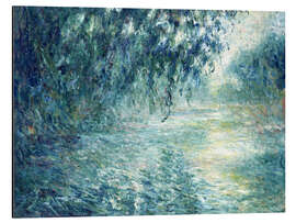 Magnettafel Morgen an der Seine