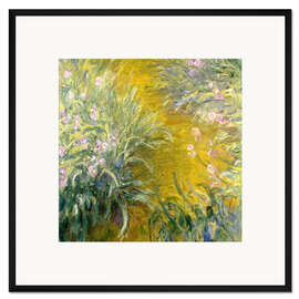 Gerahmter Kunstdruck Iris