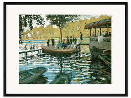 Gerahmter Kunstdruck Der Froschteich