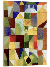 Magnettafel Städtische Komposition